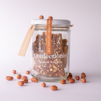 Milk Chocolate and Peanut Toffee